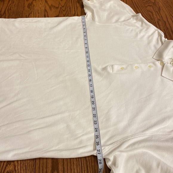 PING Big & Tall 4 button white s/s cotton men’s polo shirt vintage 2X 🌞 - Picture 12 of 13